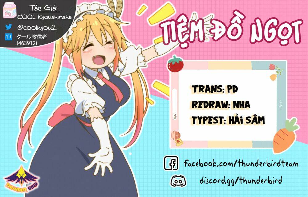 cuộc sống trả ơn của nàng rồng tohru! chapter 47: \"tooru và quán cà phê hầu gái\" - Trang 2