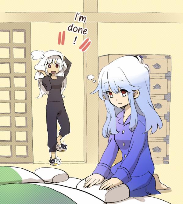 Touhou - Keine, Sleepy at 9pm (Doujinshi)